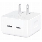 Адаптер питания Apple 35W Dual USBC Compact Adapter (MW2H3), белый