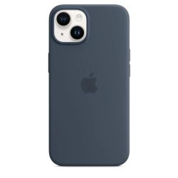 Чехол iPhone 14 Silicon Case, Storm Blue, Синий 