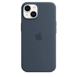 Чехол iPhone 14 Silicon Case, Storm Blue, Синий 