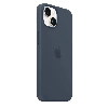 iPhone 14 Silicon Case, Storm Blue, Синий 