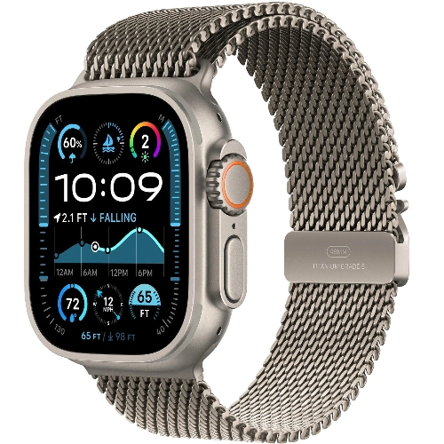 Ремешок AW 49мм Natural Milanese Loop L MGHQ4/MXKE3