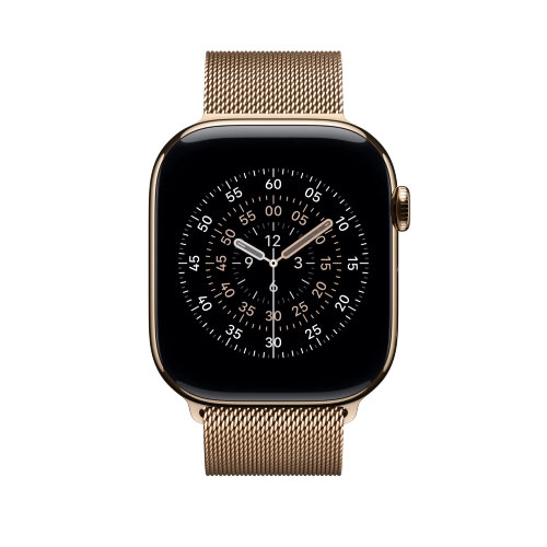 Ремешок AW 46мм Milanese Loop S/M Gold MGJ44/MC7K4