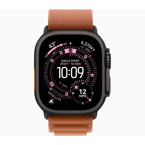 Ремешок AW 49мм Terra Cotta Alpine Loop L Black Finish MG9F4