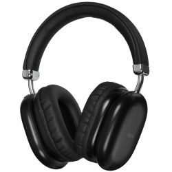 Наушники беспроводные/проводные Hoco W35 Max ANC, Black, черный