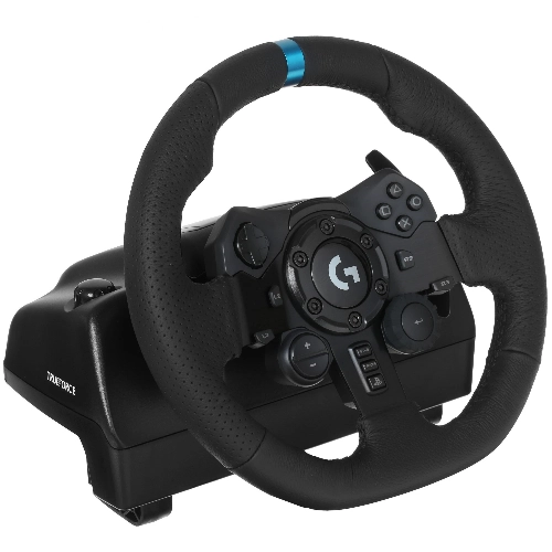 Руль Logitech G923 Driving Force, Black, черный