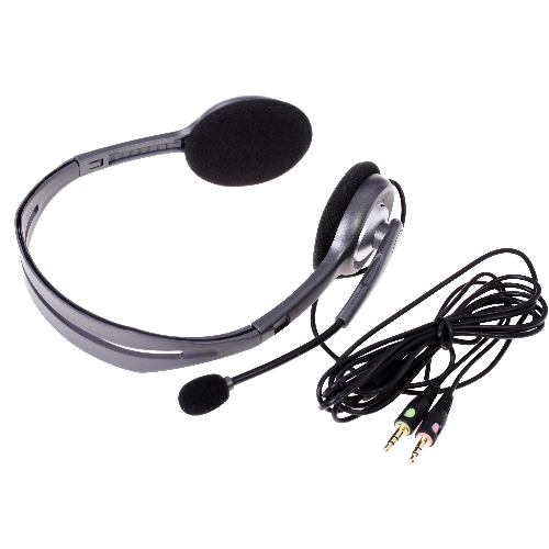 Logitech H110, серый