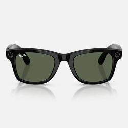 Умные очки RayBan Wayfarer Gen2 Shiny Black/G15 Green размер 53 (L) (RW4012)