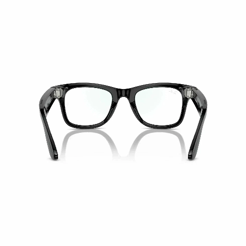 RayBan Wayfarer Shiny Black/ Clear Size 53 (RW4008)