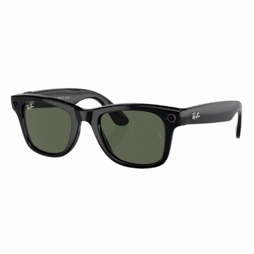 RayBan Wayfarer Shiny Black/G15 Green RW4006 (размер M)