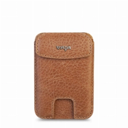 Магнитный кардхолдер VAJA V-Mag Mini Wallet, Pull Up Camel (CGE-VCV-510)