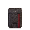 Магнитный кардхолдер VAJA V-Mag Mini Top Wallet, GTR Black and Rosso (CGE-MCT-GTR)