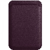 Чехол-бумажник Apple MagSafe для iPhone, Dark Cherry (MM0T3)