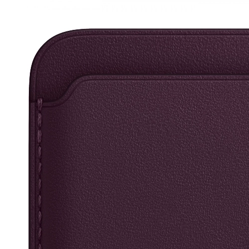 Чехол-бумажник Apple MagSafe для iPhone, Dark Cherry (MM0T3)