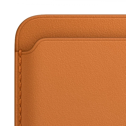 Чехол-бумажник Apple MagSafe для iPhone, Golden Brown (MM0Q3)