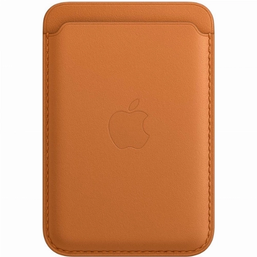 Чехол-бумажник Apple MagSafe для iPhone, Golden Brown (MM0Q3)