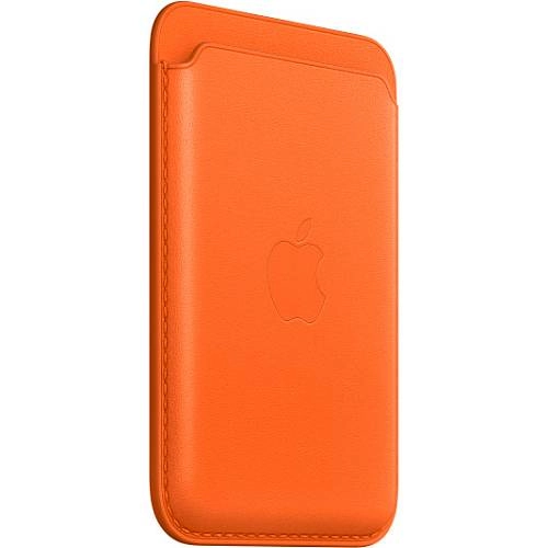 Чехол-бумажник Apple MagSafe для iPhone, Orange (MPPY3)