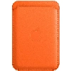 Чехол-бумажник Apple MagSafe для iPhone, Orange (MPPY3)