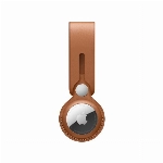 Брелок для Apple AirTag Leather Loop, Saddle Brown