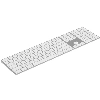 Клавиатура Magic Keyboard для Mac (MQ052RS/A), белый