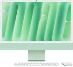 Apple iMac 24" (Z1EM0005N), M4 (10C CPU, 10C GPU), 16 ГБ, 512 ГБ SSD, зеленый