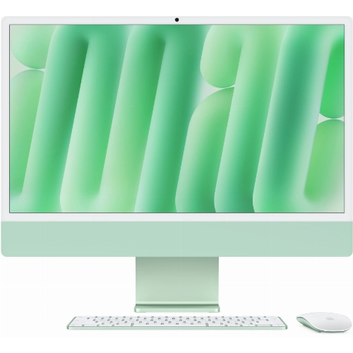 Apple iMac 24" (MWUE3), M4 (8C CPU, 8C GPU), 16 ГБ, 256 ГБ SSD, зеленый