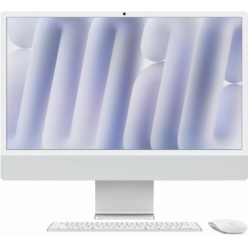 Apple iMac 24" (MWUC3), M4 (8C CPU, 8C GPU), 16 ГБ, 256 ГБ SSD, серебристый