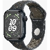 Apple Watch Series 9, 41 мм, корпус из алюминия цвета «тёмная ночь», спортивный ремешок Nike цвета «полуночное небо», размер S/M