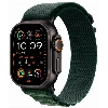 Apple Watch Ultra 2 GPS + Cellular, 49 мм, корпус из титана черного цвета, ремешок Alpine темно-зеленого цвета, размер L