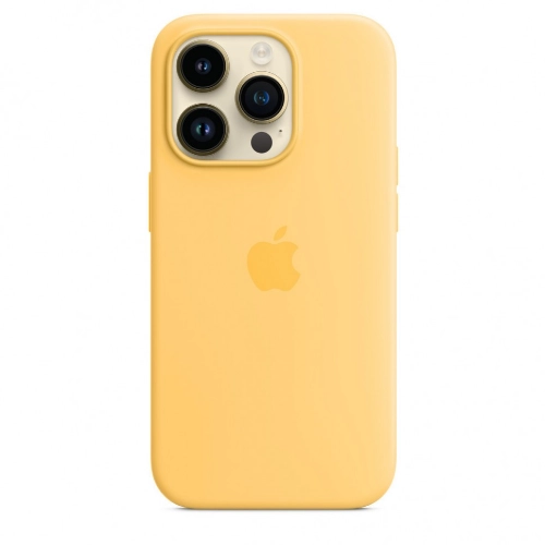 iPhone 14 Pro Max Silicon Case, Sunglow, желтый