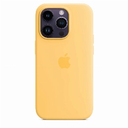 iPhone 14 Pro Max Silicon Case, Sunglow, желтый