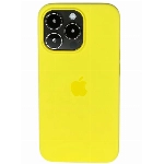 iPhone 14 Pro Max Silicon Case, Canary Yellow, канареечный желтый