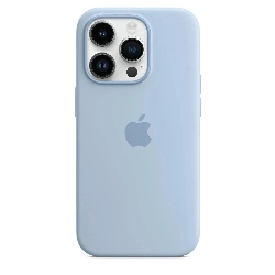 iPhone 14 Pro Max Silicon Case, Sky, голубой