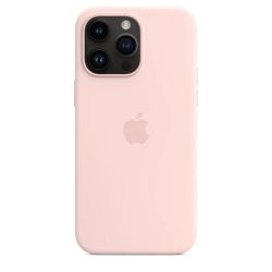 iPhone 14 Pro Max Silicon Case, Chalk Pink, розовый
