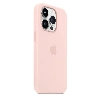 iPhone 14 Pro Max Silicon Case, Chalk Pink, розовый