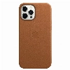 iPhone 12 Pro Max Leather Case, Saddle Brown
