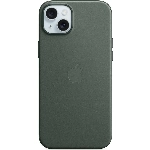 Чехол iPhone 15 Plus FineWoven Case MagSafe, Evergreen, зеленый