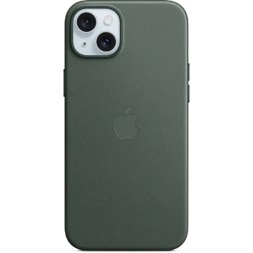 iPhone 15 Plus FineWoven Case MagSafe, Evergreen, зеленый