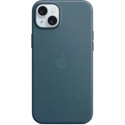 Чехол iPhone 15 FineWoven Case MagSafe, Pacific Blue, синий