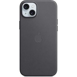 Чехол iPhone 15 FineWoven Case MagSafe, Black, черный