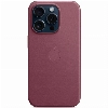 iPhone 15 Pro FineWoven Case MagSafe, Mulberry, бордовый