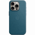 Чехол iPhone 15 Pro FineWoven Case MagSafe, Pacific Blue, синий