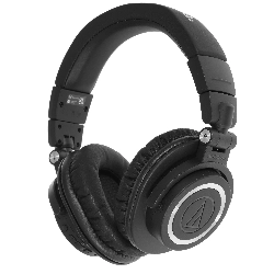 Беспроводные/проводные наушники AudioTechnica ATHM50xBT2, Black, черный