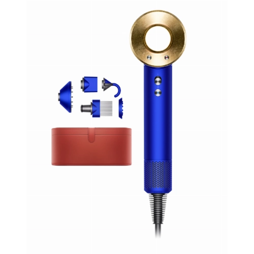 Dyson Supersonic HD08 Blue/Gold + кейс