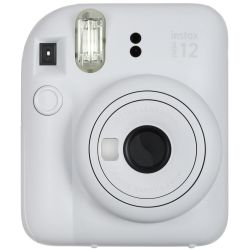 Фотоаппарат моментальной печати Fujifilm Instax Mini 12, Clay White, белый