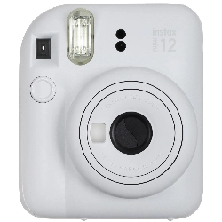 Фотоаппарат моментальной печати Fujifilm Instax Mini 12, Clay White, белый