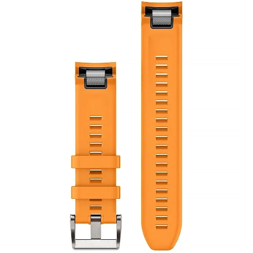 Garmin Quickfit Band (22 mm) Silicone MARQ Gen 2 Rubber StrapSpark Orange