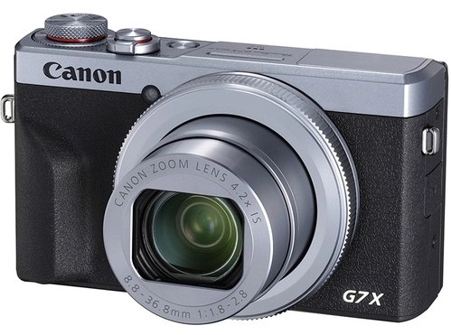 Canon PowerShot G7 X Mark III, Silver, серебристый