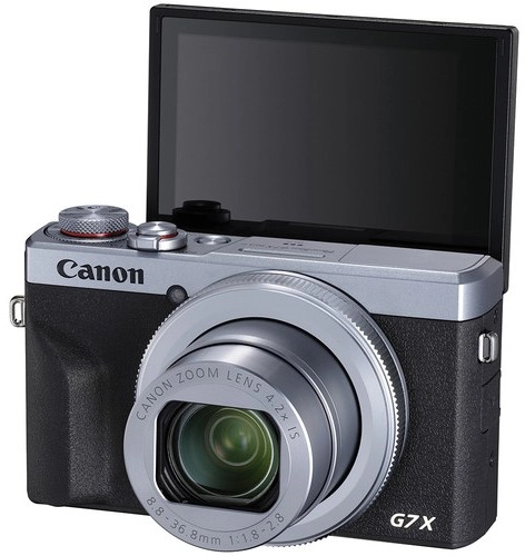 Canon PowerShot G7 X Mark III, Silver, серебристый