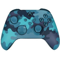 Геймпад Microsoft Xbox, Mineral Camo, голубой камуфляжный