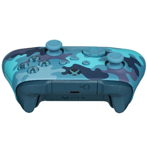 Геймпад Microsoft Xbox, Mineral Camo, голубой камуфляжный